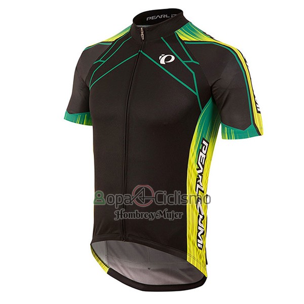 Pearl Izumi Ropa Ciclismo Culotte Corto 2017 Hombre Mangas Cortas Negro y AMarillo